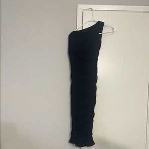 Amazon Black One-Shoulder Dress